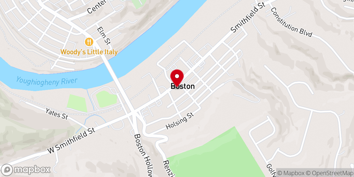 Map showing location of Living Hope Church