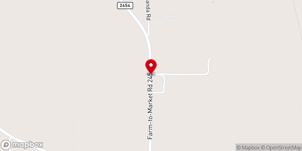 Map showing location of Youngs Chapel