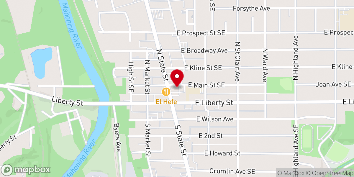 Map showing location of Santa Rosa de Lima Iglesia Católica