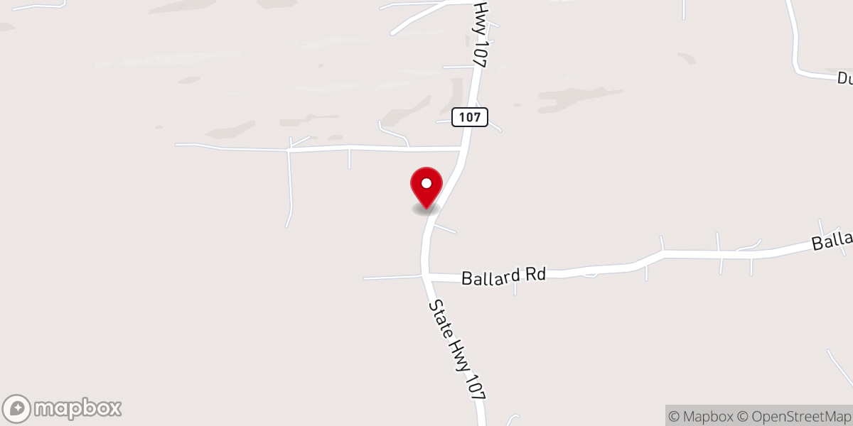 Map showing location of Belmont Chapel Church