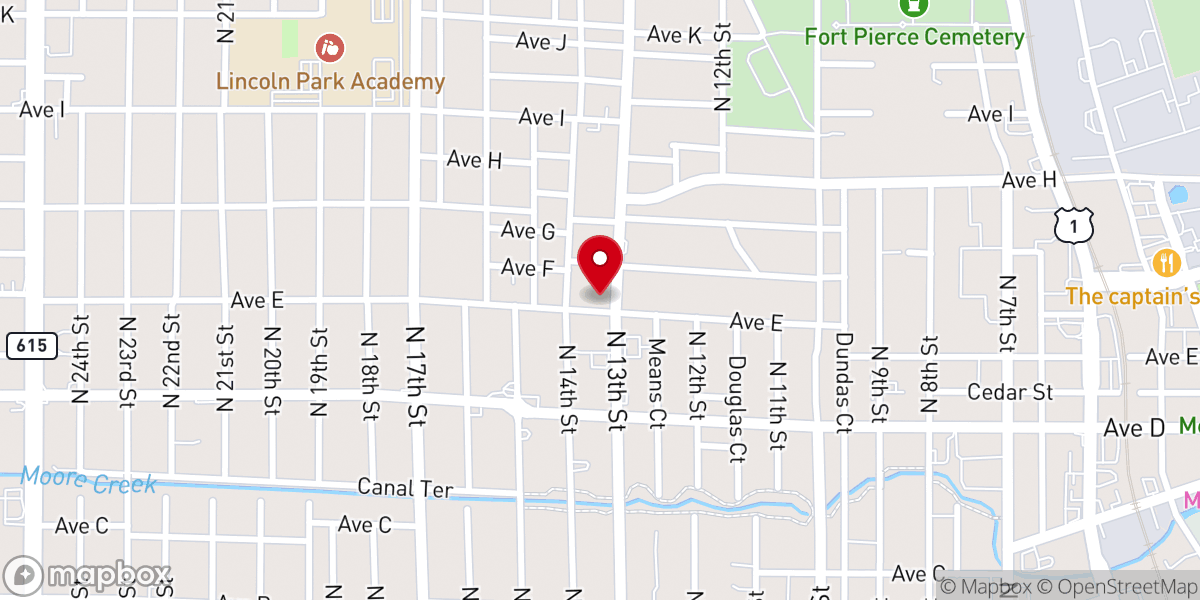 Map showing location of Friendship Missionary
