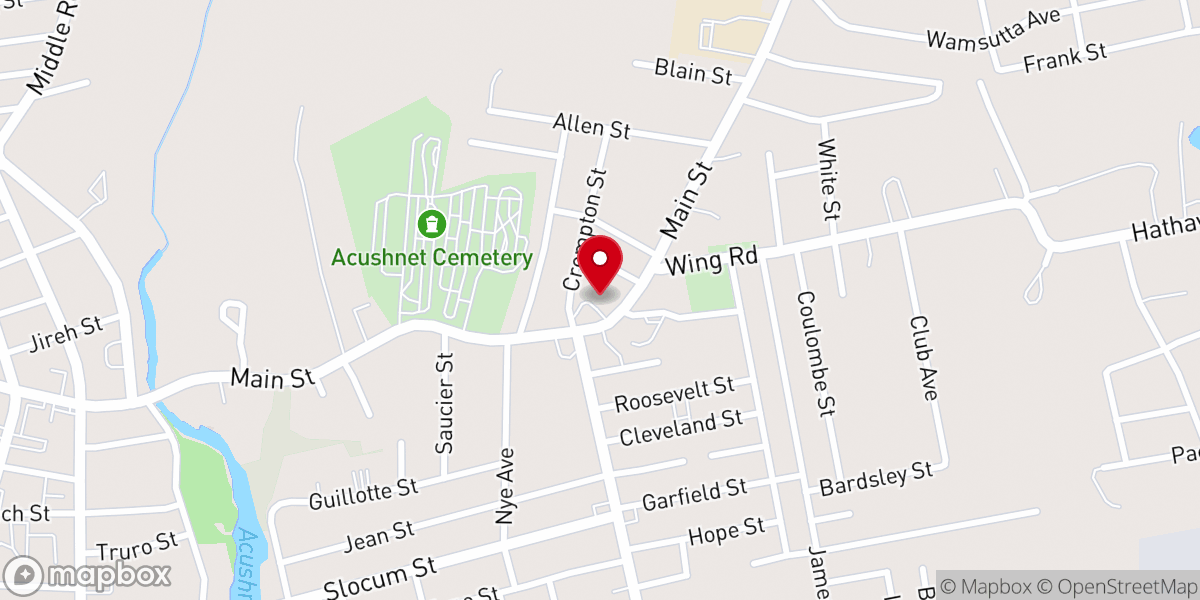 Map showing location of St Francis Xavier Parish