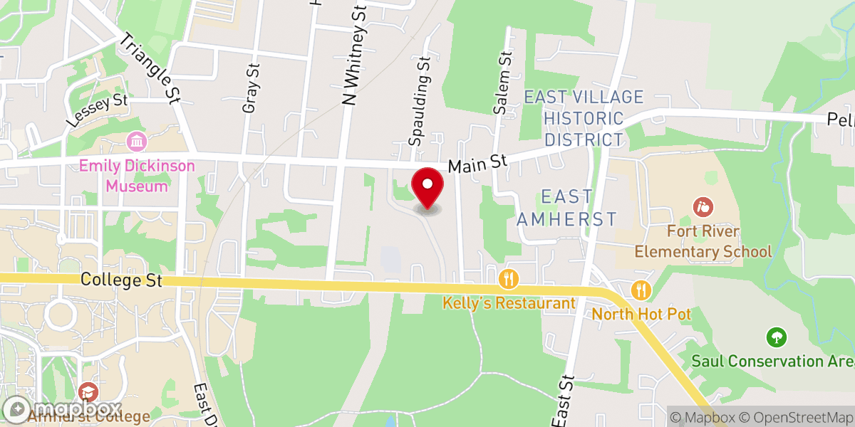 Map showing location of Aspen Chase