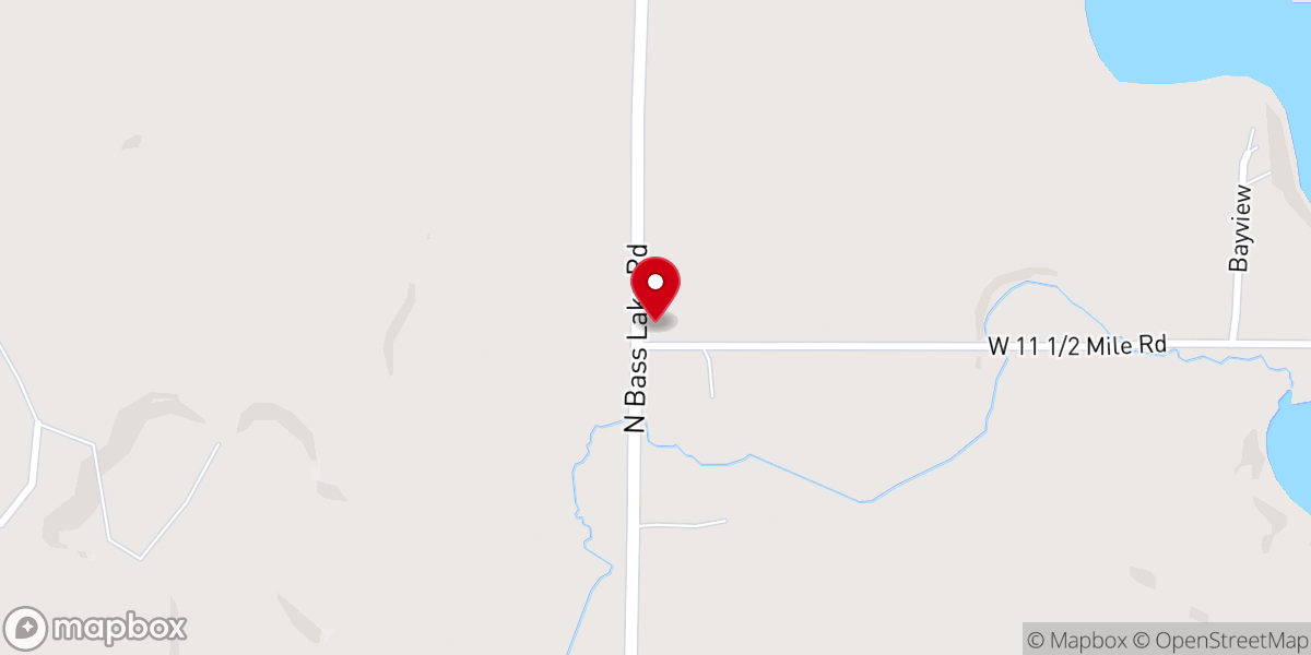 Map showing location of Irons Seventh-day Adventist Church