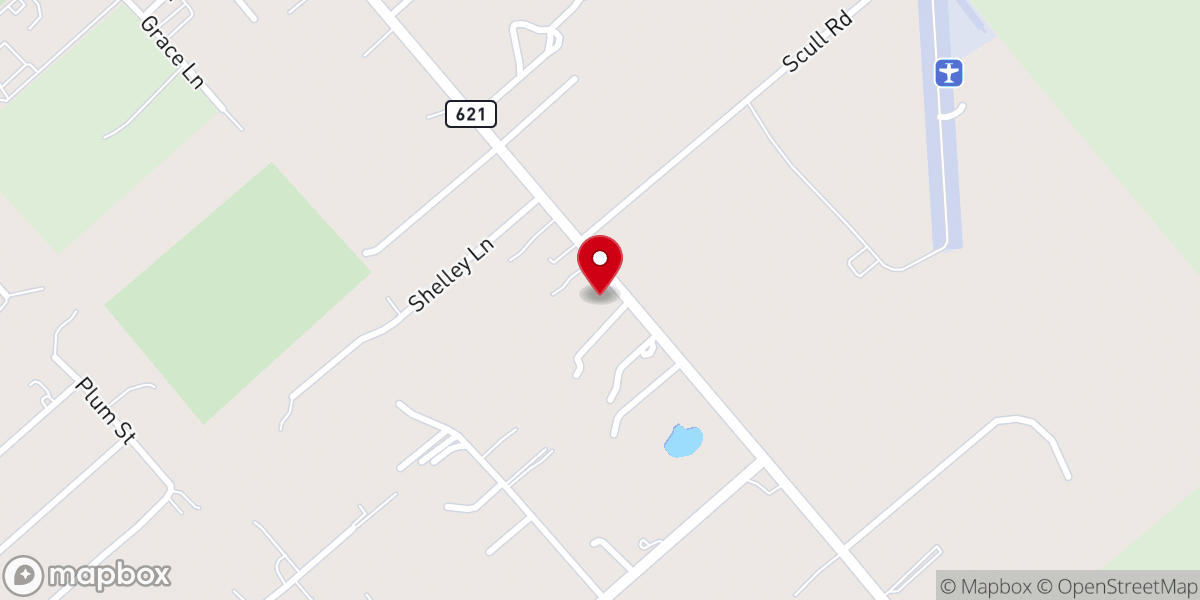 Map showing location of Divine Intervention Ministries