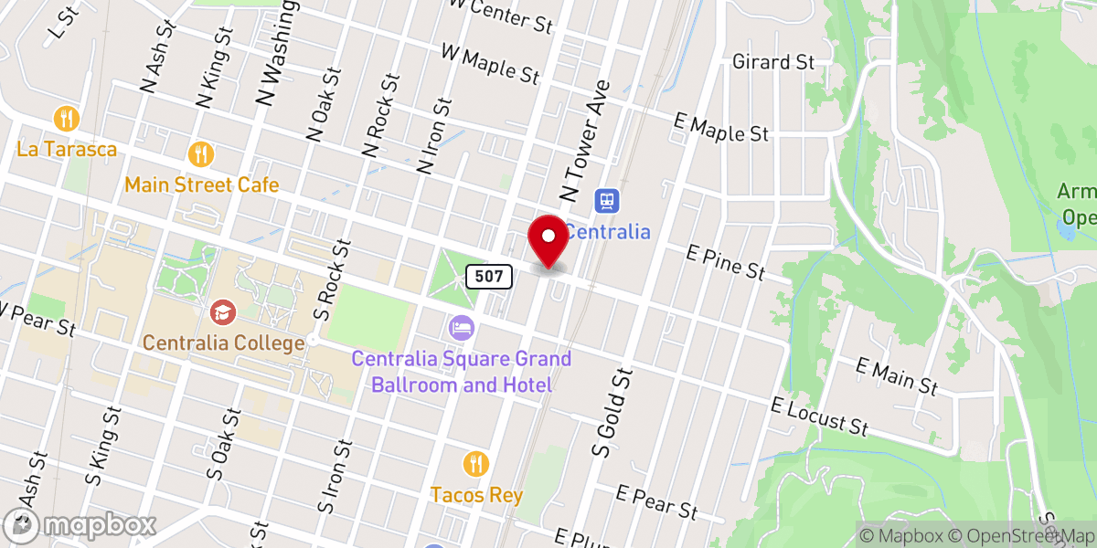 Map showing location of Chesed V Shalom Ministries