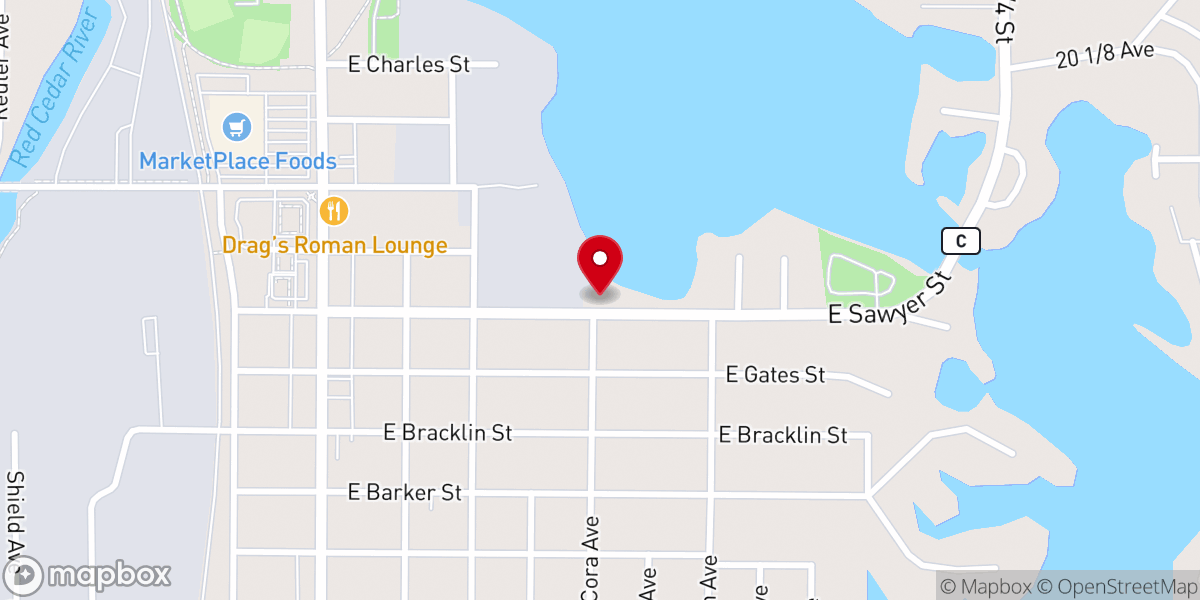 Map showing location of Nuto Farm Supply Inc