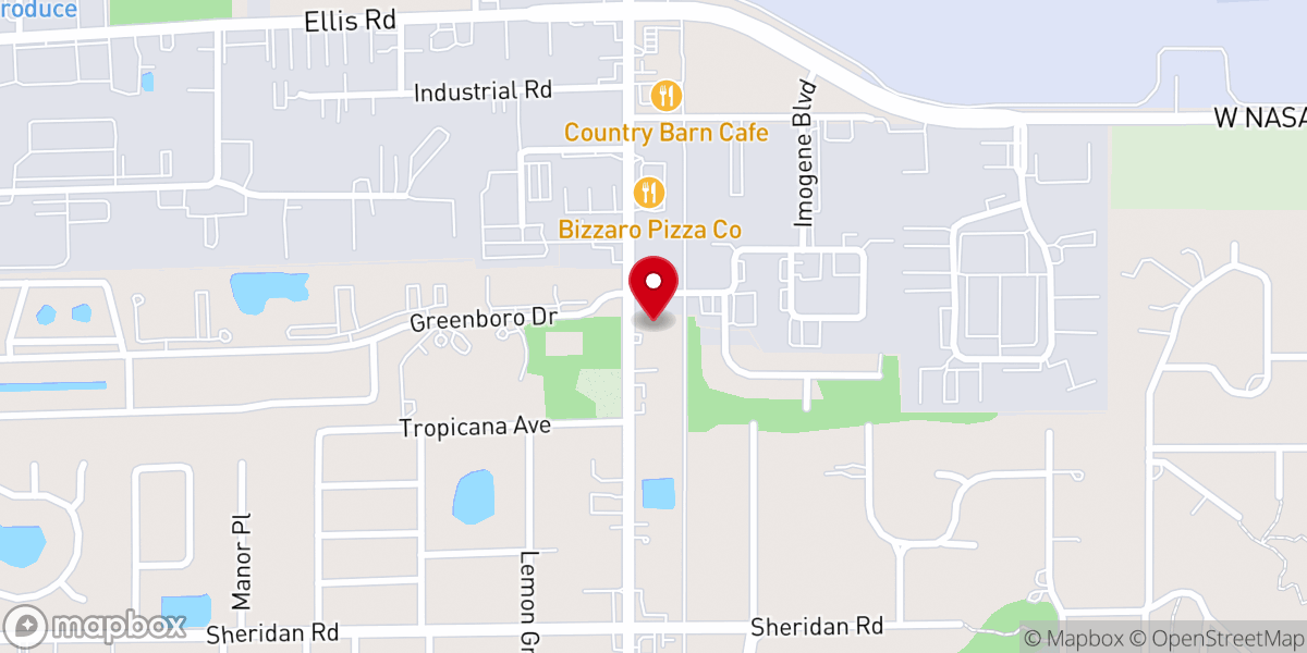 Map showing location of Community Gospel Truth Church of God Inc