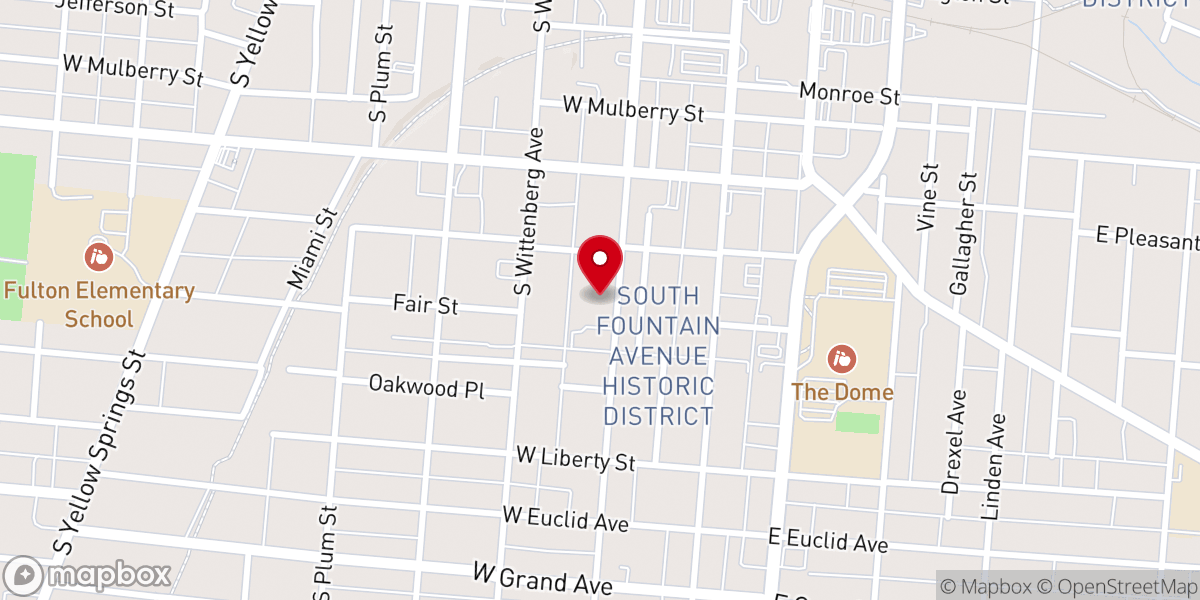 Map showing location of Church of Jesus Family Worship
