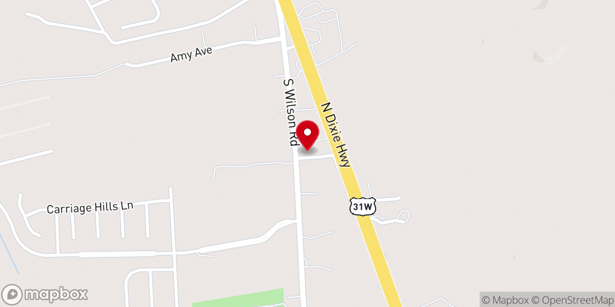 Map showing location of Longview United Methodist Church