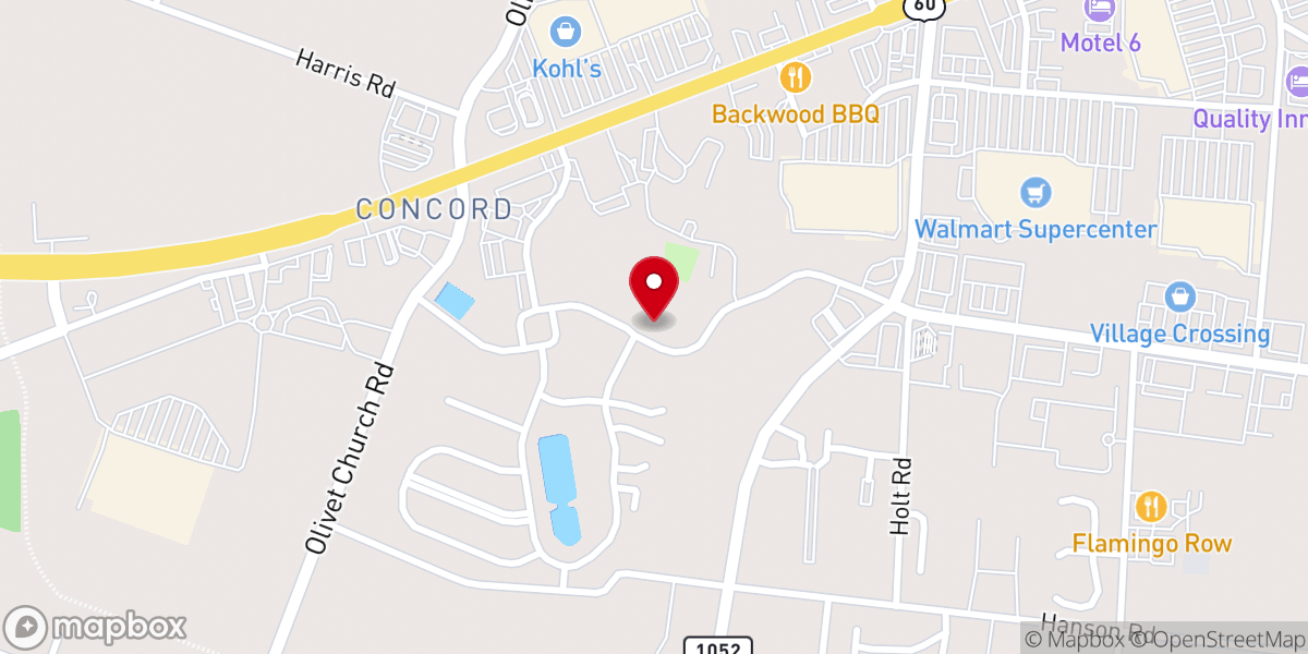 Map showing location of Community Life Church