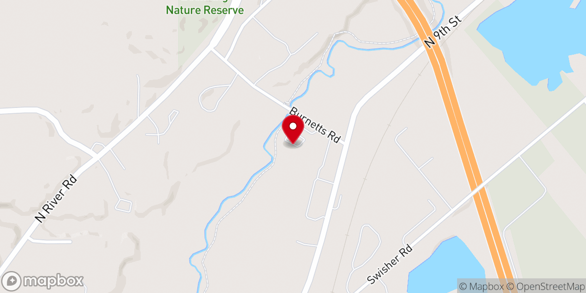 Map showing location of Victory Christian Center