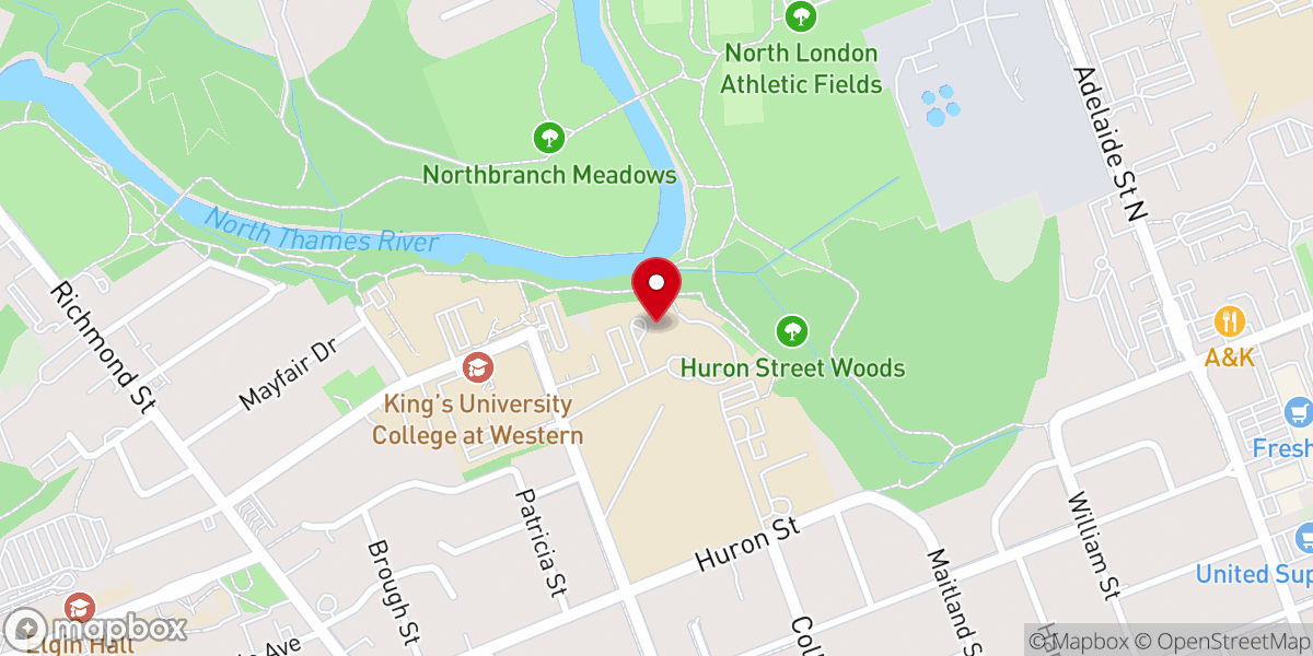 Map showing location of St Peter's Seminary
