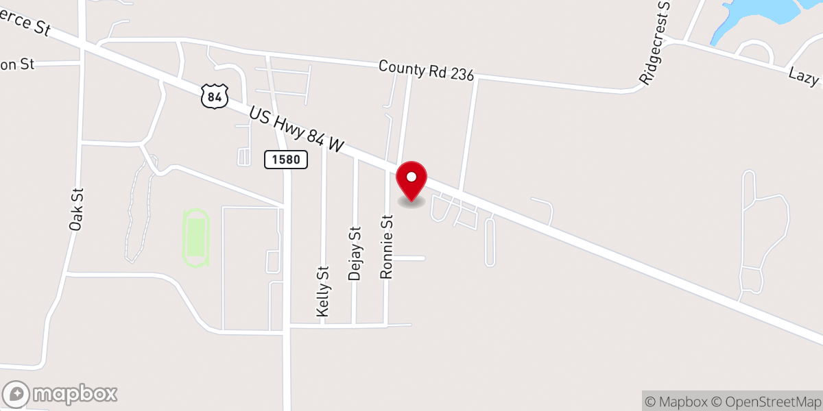 Map showing location of River of Life Family Worship Center