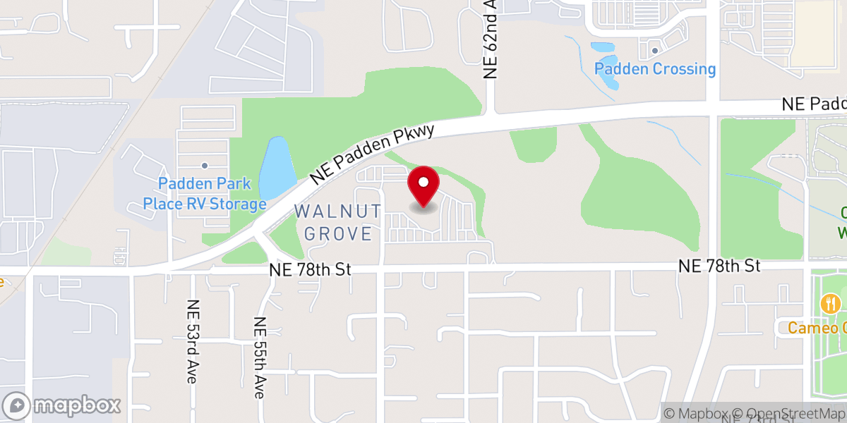 Map showing location of New Heights Church - Iglesia Nuevas Alturas