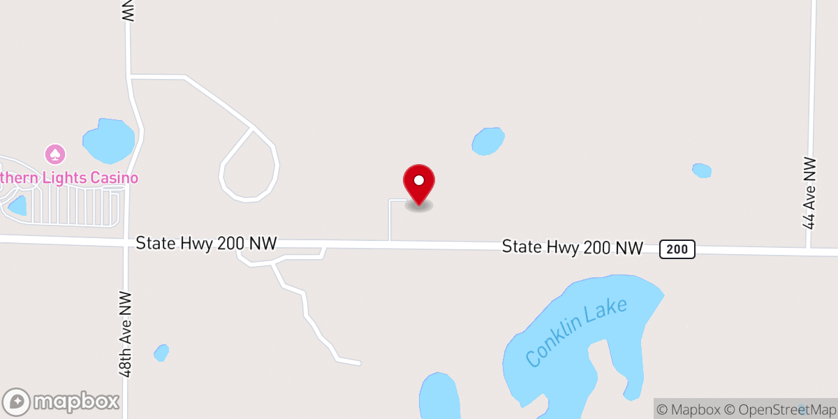 Map showing location of Immanuel Lutheran Church