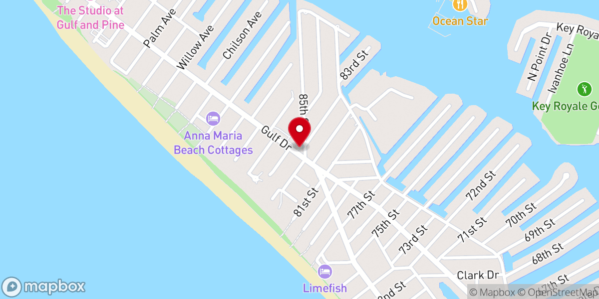 Map showing location of CrossPointe Fellowship