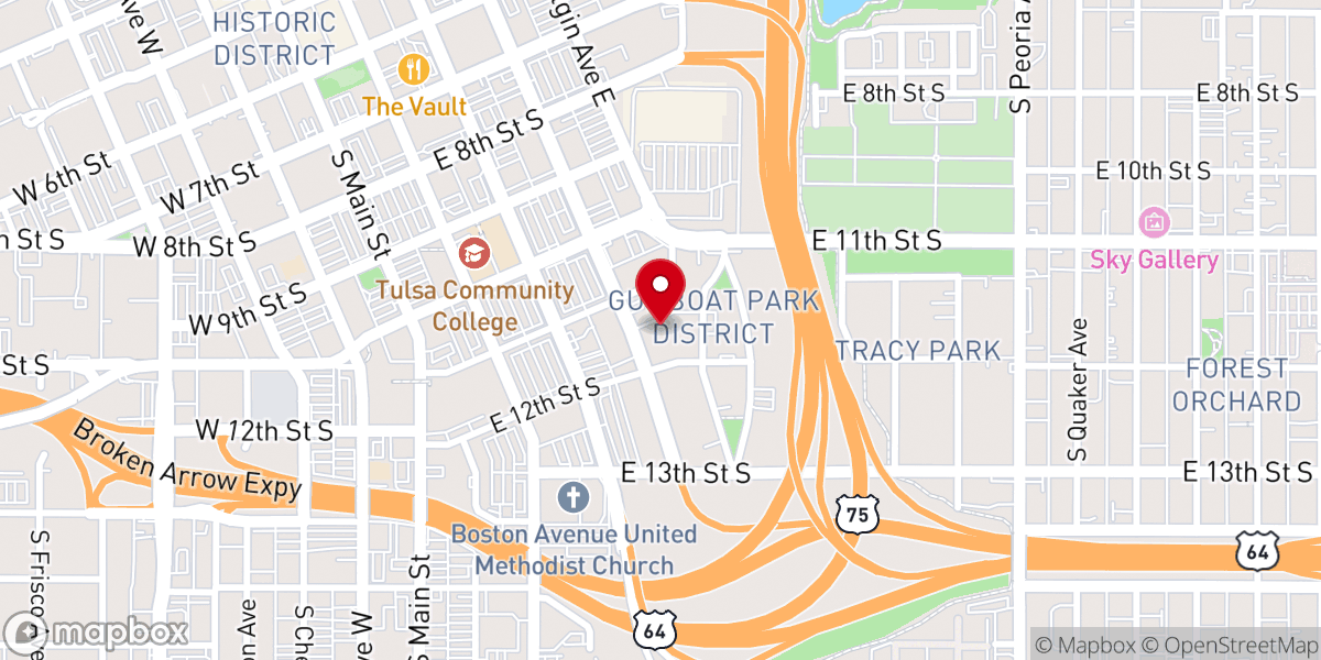 Map showing location of Life Revolution Church