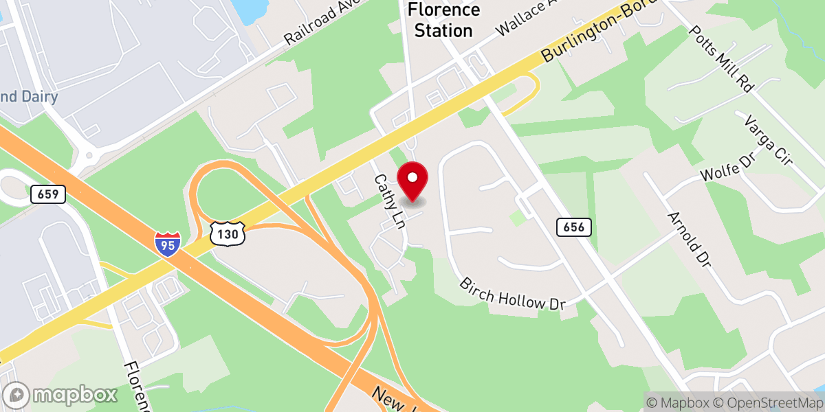 Map showing location of Mending Hearts Kingdom Church