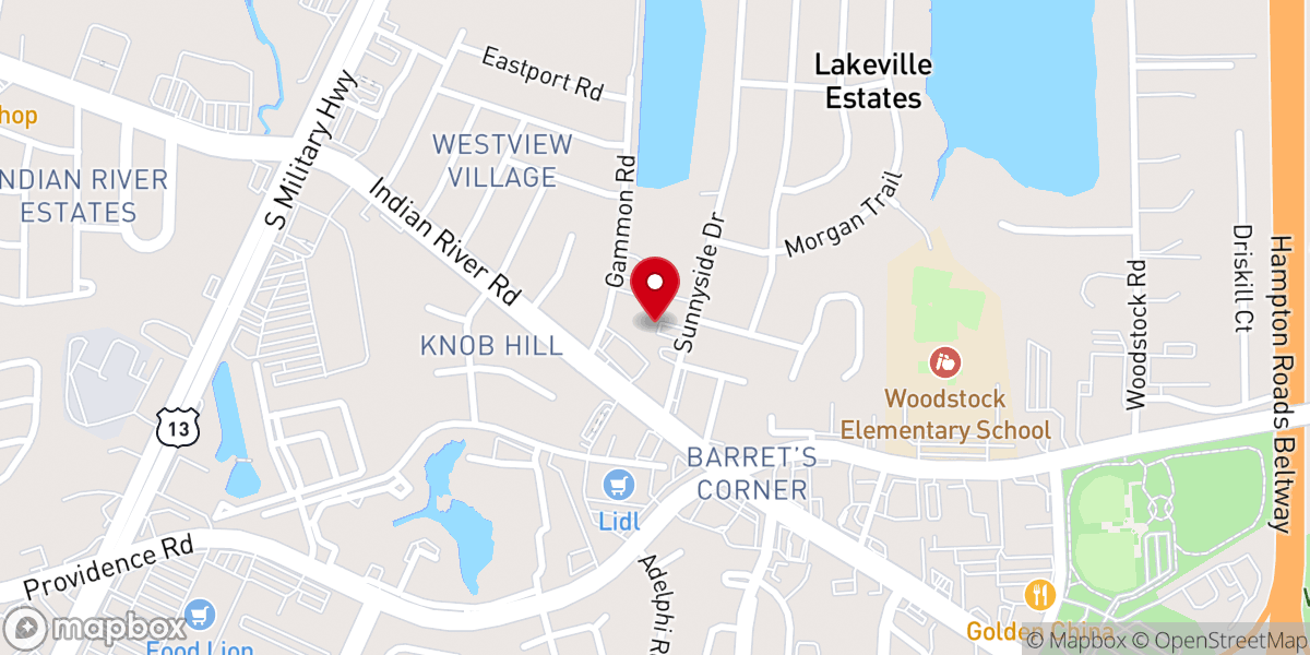 Map showing location of Free Spirit Church-Deliverance