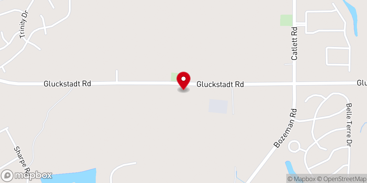 Map showing location of Mt Pleasant Baptist Church