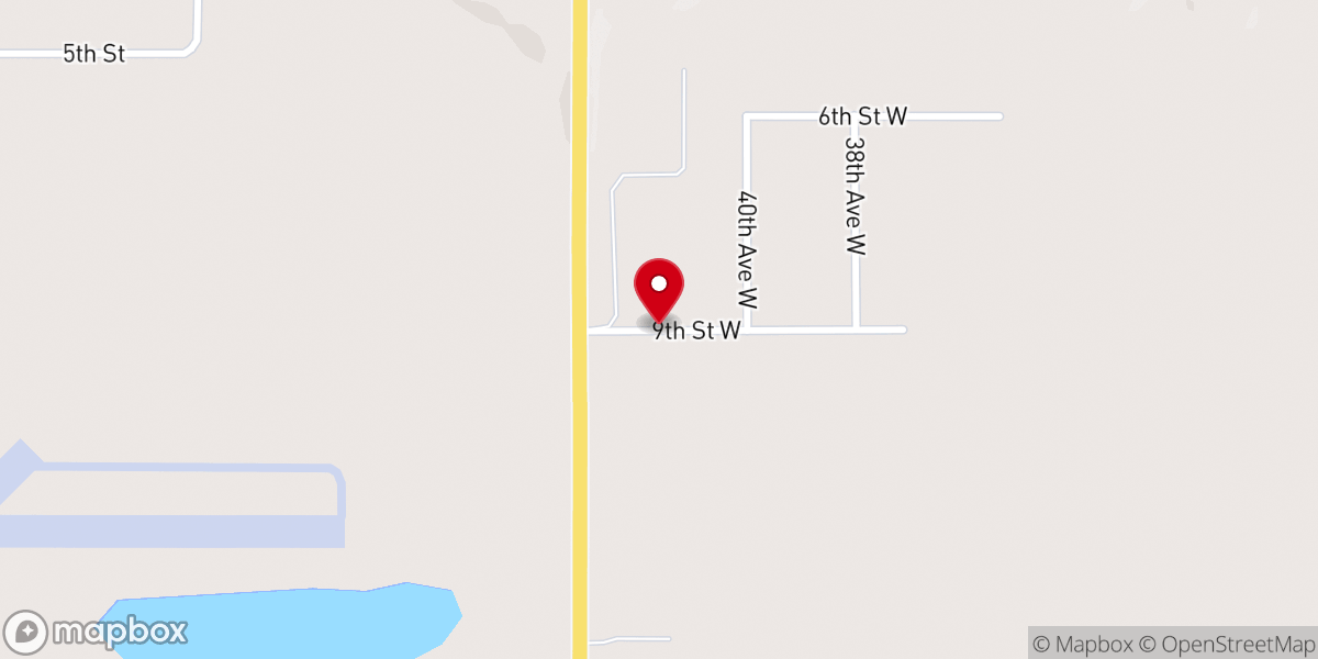 Map showing location of Havre Seventh-Day Adventist Church