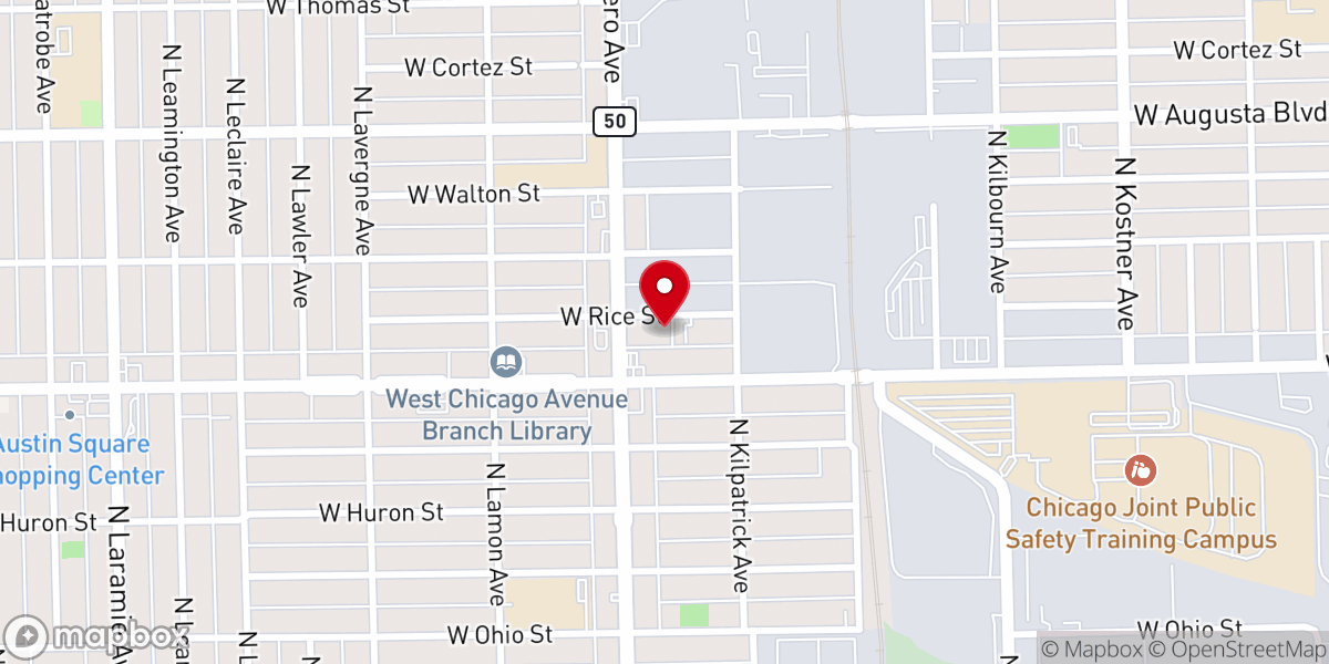 Map showing location of El Taller Del Maestro