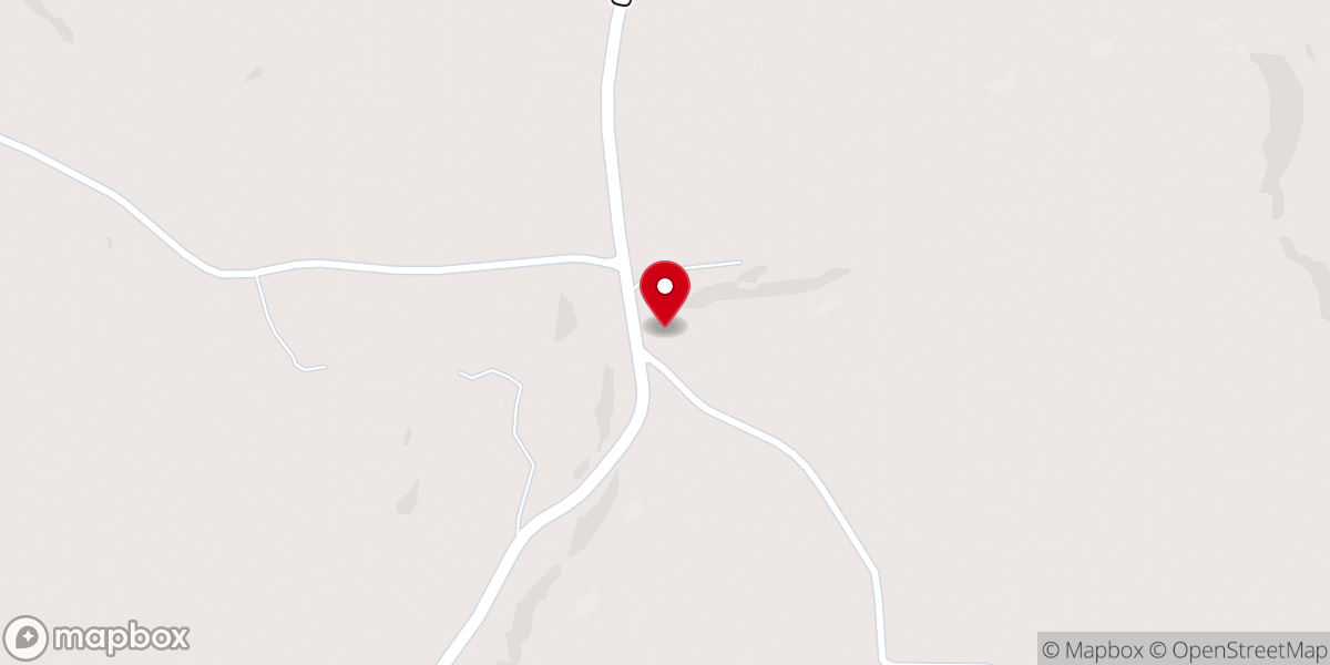 Map showing location of Glendale General Baptist Church