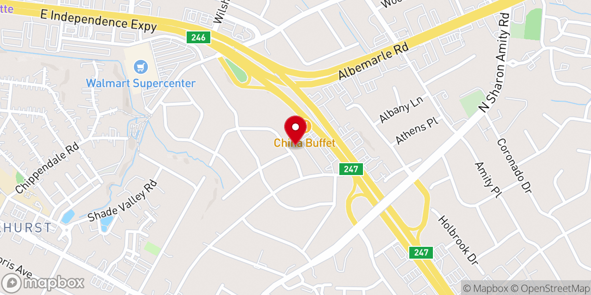 Map showing location of A Ray of Hope Ministries