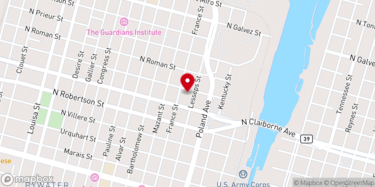Map showing location of Access Fellowship Church