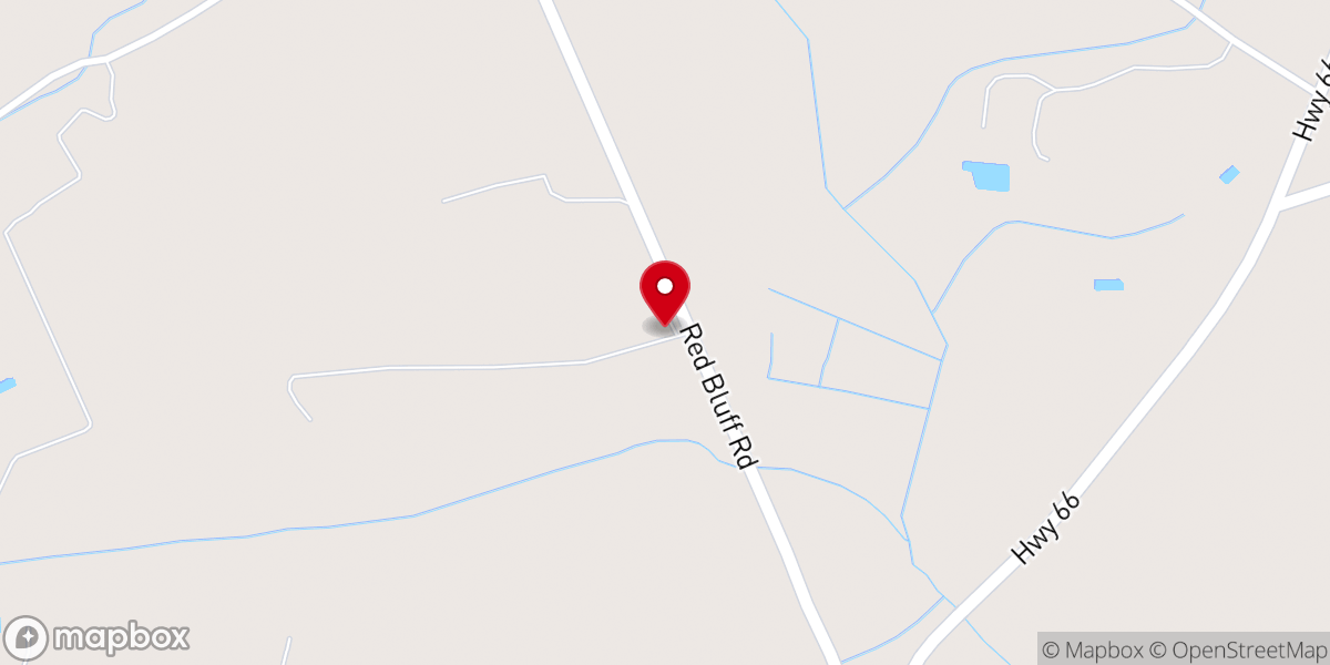 Map showing location of Macedonia Baptist Church