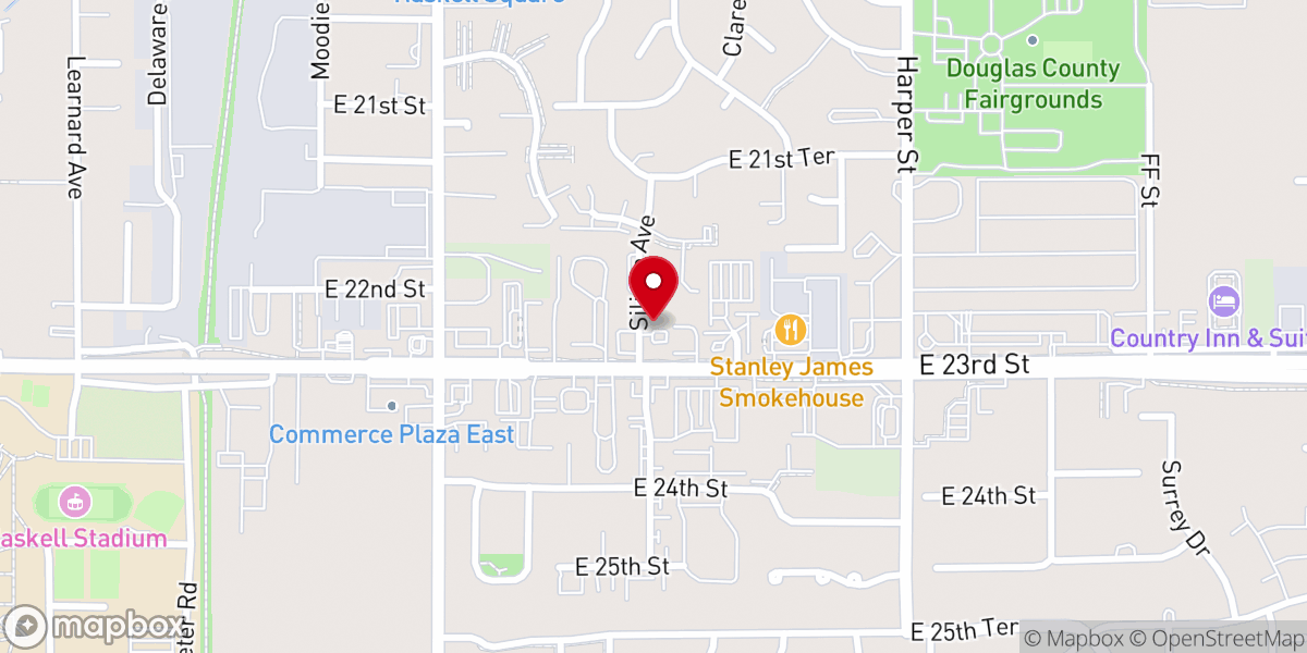 Map showing location of The Salvation Army of Douglas County, Corps Community Center