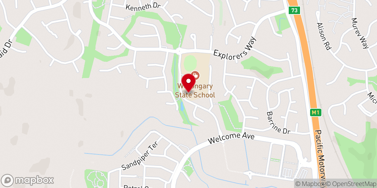 Map showing location of City on a Hill: Gold Coast