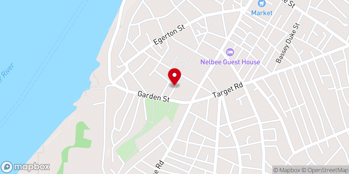Map showing location of Celestial church of Christ, Super 3. Calabar