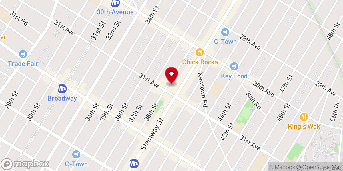 Map showing location of Astoria Animal Society