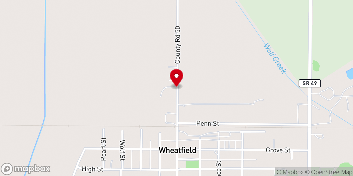 Map showing location of The Venue at Bell Farms