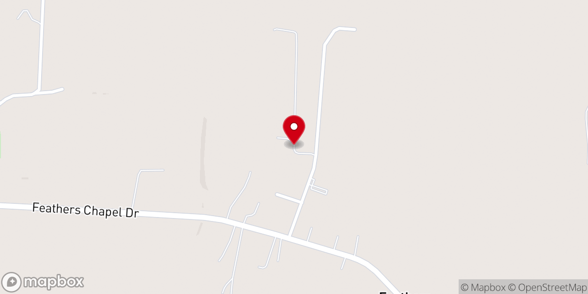 Map showing location of Travel Rest Baptist Church