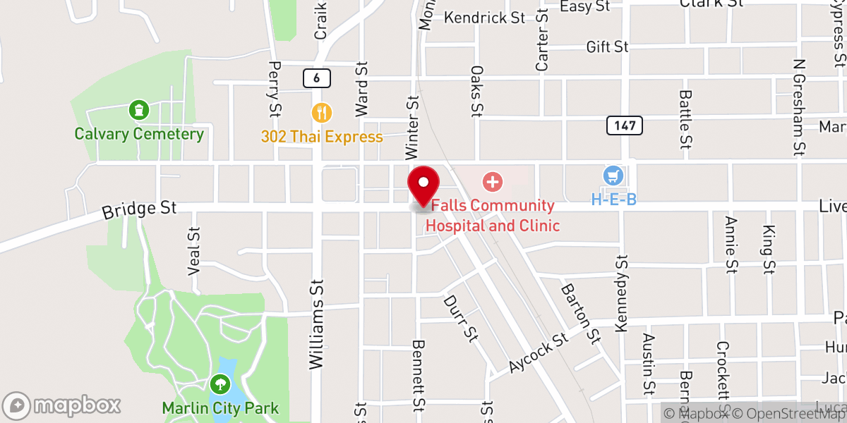 Map showing location of Greater Truth Church