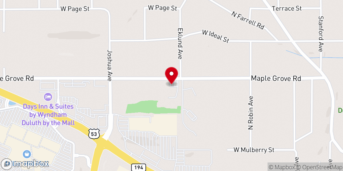 Map showing location of Shepherd of the Hills Lutheran Church (WELS)