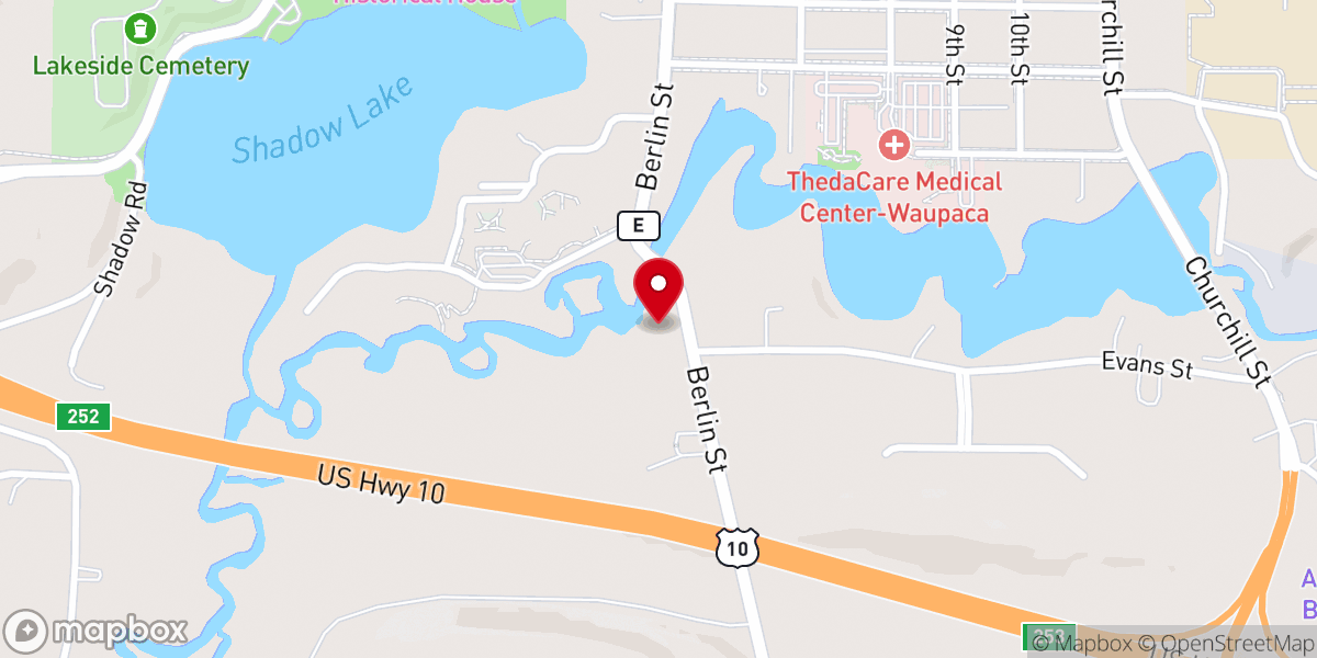 Map showing location of Youth Alive
