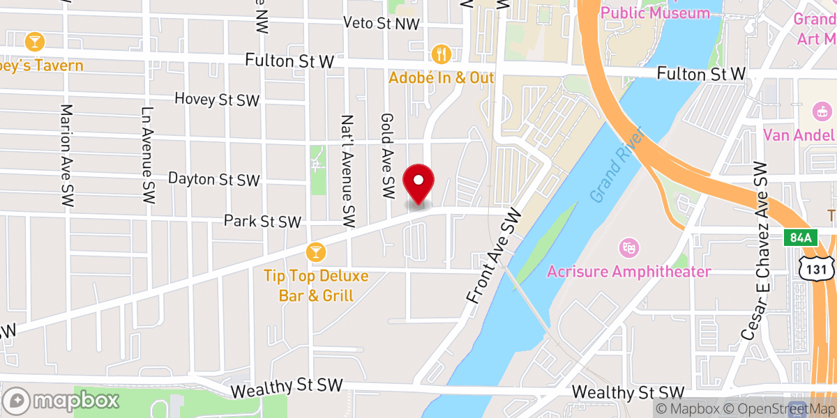 Map showing location of In His Name Ministries Inc