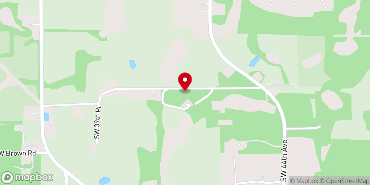 Map showing location of Saint John Missionary Baptist Churc H of Providence FL Inc