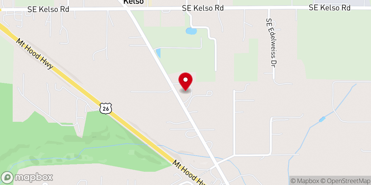 Map showing location of Iglesia Vida Nueva