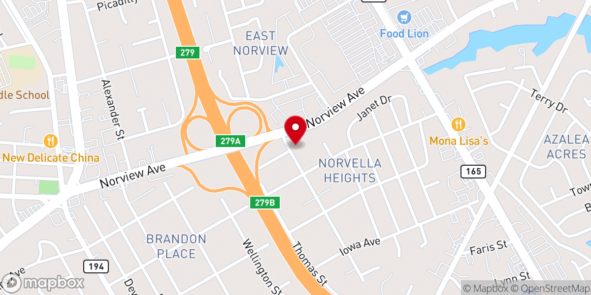 Map showing location of Saint Stephen's Episcopal Church