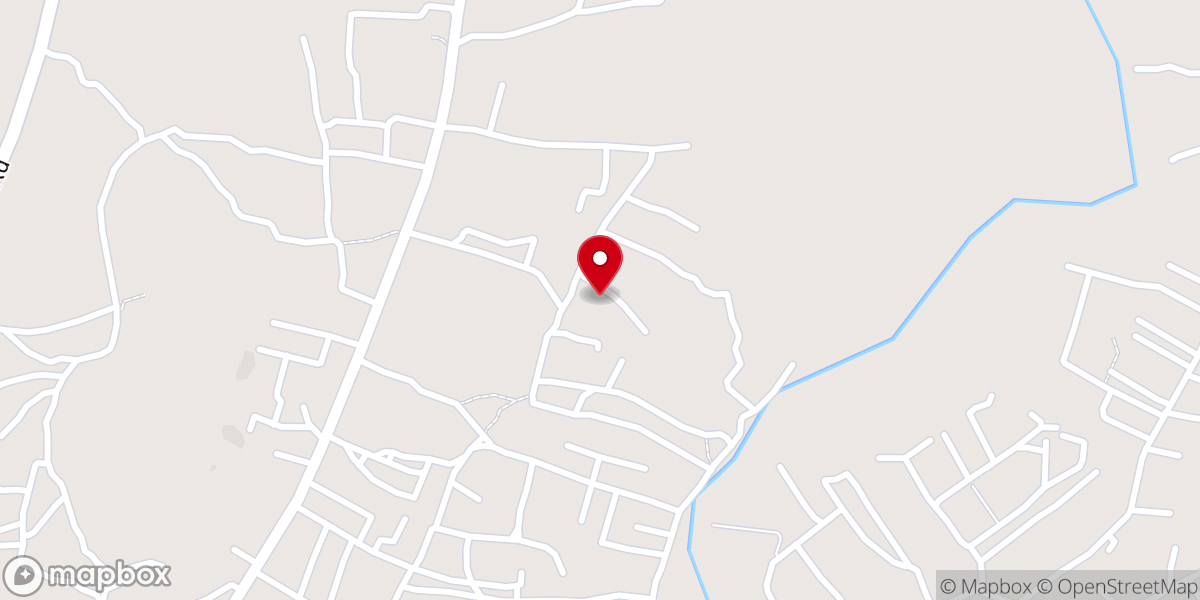 Map showing location of Deeper Life Bible Church