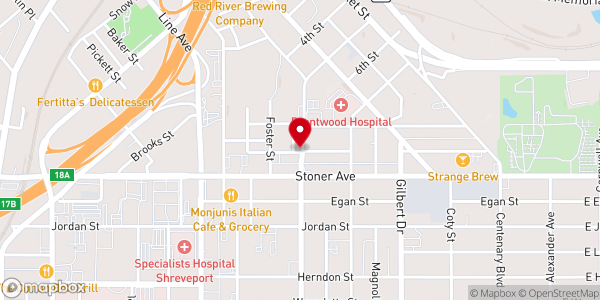 Map showing location of Christian Development Center Inc