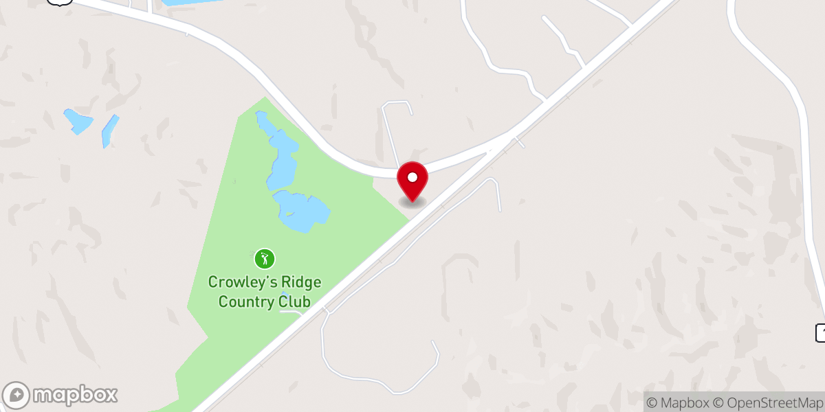 Map showing location of Valley View Mssnry Baptist Ch