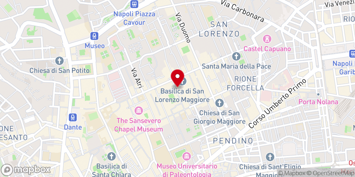 Map showing location of Suore Crocifisse Adoratrici di Gesù Sacramento