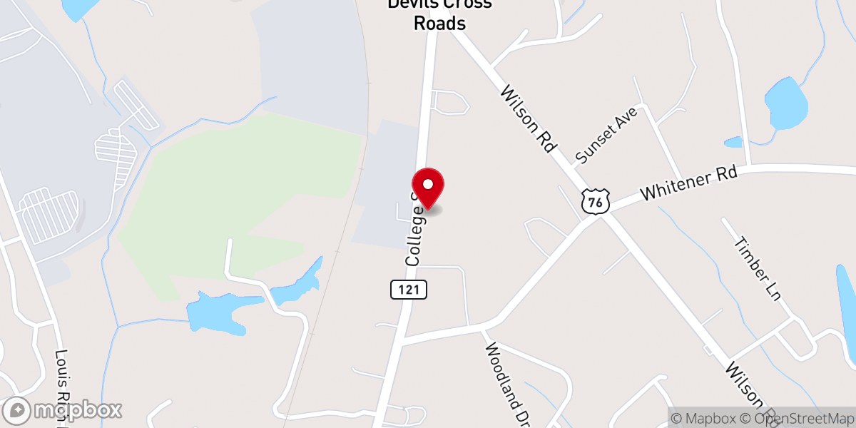 Map showing location of House Of God Newberry