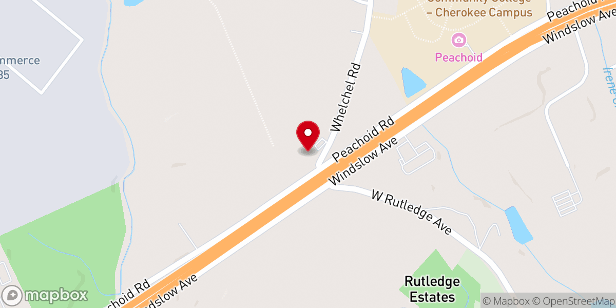 Map showing location of True Direction Church Of God